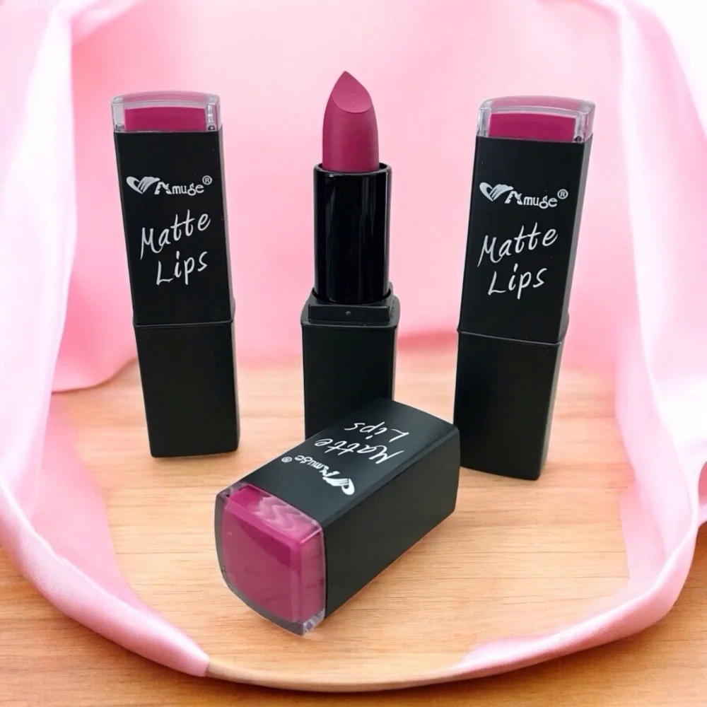 🆕3pcs Amuse Matte Lips Lipstick